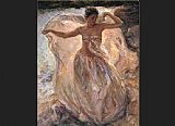 Jose Royo Canvas Paintings - La Ballerina